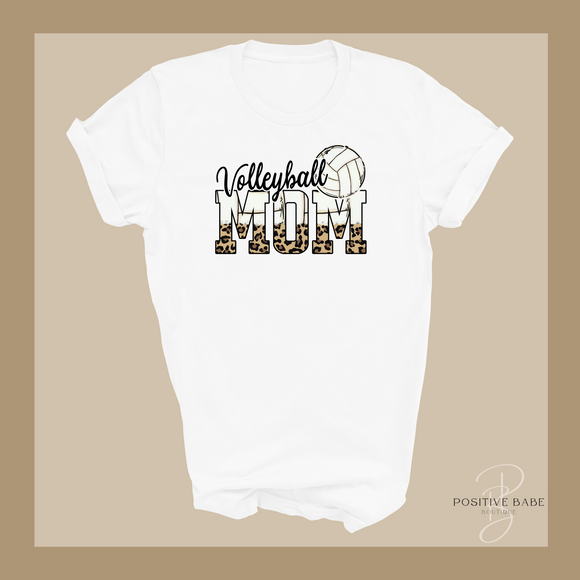 Volleyball Mom Game Day T-Shirt.