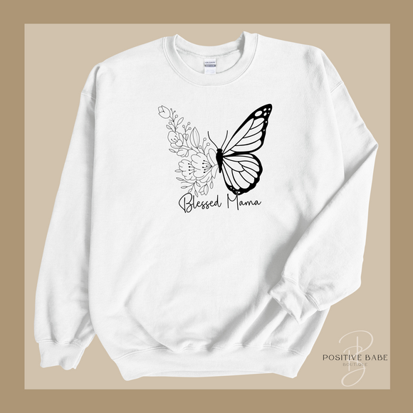 Blessed Butterfly Mama Sweatshirt.